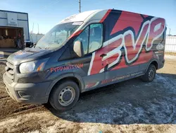 Salvage trucks for sale at Bismarck, ND auction: 2020 Ford Transit T-250