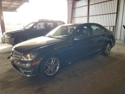 Mercedes-Benz c-Class salvage cars for sale: 2013 Mercedes-Benz C 250