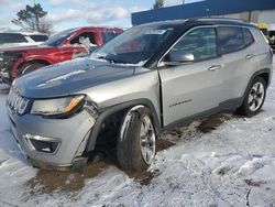 Jeep salvage cars for sale: 2020 Jeep Compass Limited