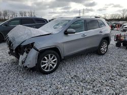 Jeep Vehiculos salvage en venta: 2014 Jeep Cherokee Limited