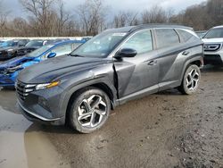 Salvage cars for sale from Copart Ellwood City, PA: 2022 Hyundai Tucson SEL