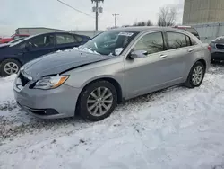 Salvage cars for sale at Wayland, MI auction: 2013 Chrysler 200 Limited