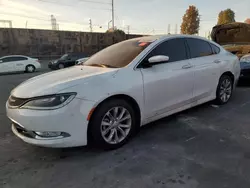 Chrysler salvage cars for sale: 2016 Chrysler 200 C