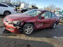 Salvage cars for sale at Baltimore, MD auction: 2006 Honda Accord EX