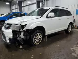 Salvage cars for sale from Copart Ham Lake, MN: 2014 Dodge Journey SXT