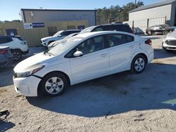 Salvage cars for sale at Ellenwood, GA auction: 2017 KIA Forte LX