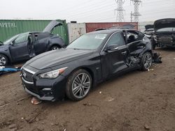 Carros salvage a la venta en subasta: 2017 Infiniti Q50 Base