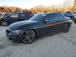 Salvage cars for sale at North Billerica, MA auction: 2019 BMW 430I