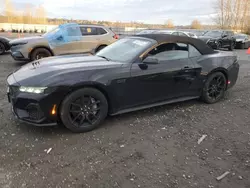 Ford Mustang gt salvage cars for sale: 2024 Ford Mustang GT