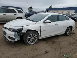 2016 Chevrolet Malibu LT en venta en Woodhaven, MI