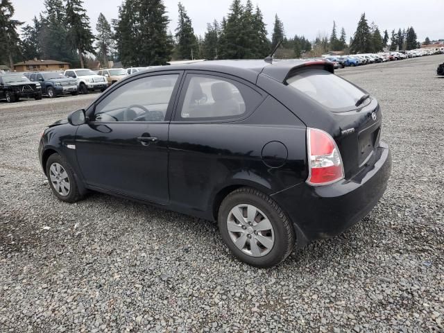 2010 Hyundai Accent Blue