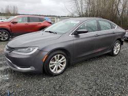 Chrysler salvage cars for sale: 2015 Chrysler 200 Limited