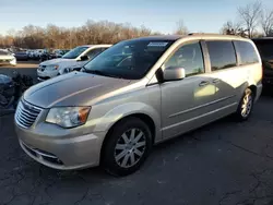 Salvage cars for sale at New Britain, CT auction: 2014 Chrysler Town & Country Touring