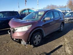 Salvage cars for sale from Copart East Granby, CT: 2014 Honda CR-V LX