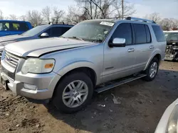 Ford Explorer Limited salvage cars for sale: 2008 Ford Explorer Limited