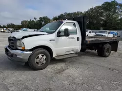 Salvage trucks for sale at Jacksonville, FL auction: 2004 Ford F350 Super Duty