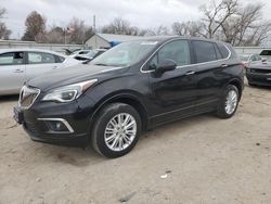 Salvage cars for sale at Wichita, KS auction: 2017 Buick Envision Preferred