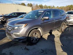 Honda salvage cars for sale: 2016 Honda Pilot Exln