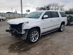 Salvage cars for sale at Oklahoma City, OK auction: 2020 Cadillac Escalade ESV Premium Luxury