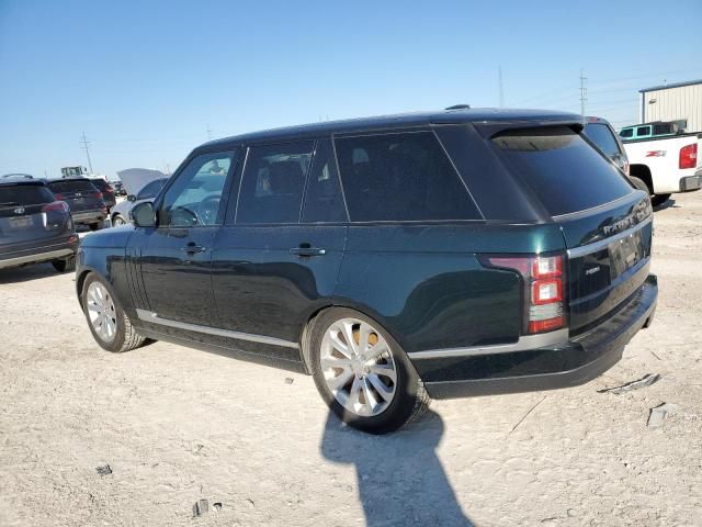 2014 Land Rover Range Rover HSE