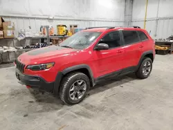 Jeep salvage cars for sale: 2019 Jeep Cherokee Trailhawk