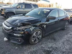 Salvage cars for sale at Spartanburg, SC auction: 2016 Honda Civic EX