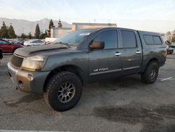 Salvage cars for sale at Rancho Cucamonga, CA auction: 2007 Nissan Titan XE