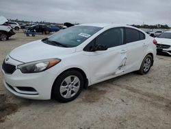 KIA Forte salvage cars for sale: 2016 KIA Forte LX