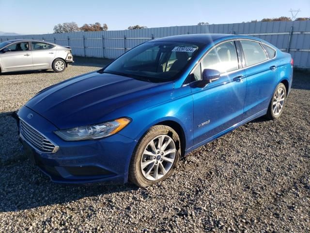 2017 Ford Fusion SE Hybrid