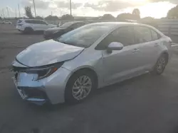 Salvage cars for sale from Copart Miami, FL: 2020 Toyota Corolla SE