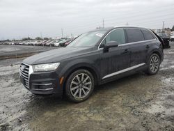 Salvage cars for sale at Eugene, OR auction: 2017 Audi Q7 Prestige