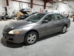 Honda salvage cars for sale: 2007 Honda Accord EX