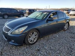 Salvage cars for sale at Memphis, TN auction: 2010 Infiniti G37