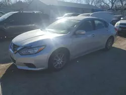 Salvage cars for sale at Wichita, KS auction: 2017 Nissan Altima 2.5