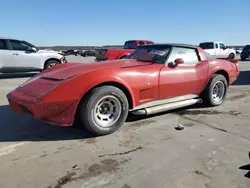 Chevrolet Corvette salvage cars for sale: 1979 Chevrolet Corvette