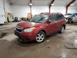 Subaru salvage cars for sale: 2015 Subaru Forester 2.5I Premium