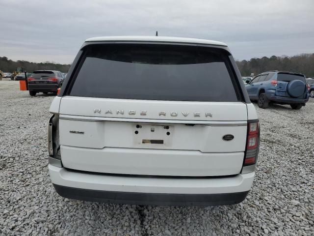 2016 Land Rover Range Rover HSE