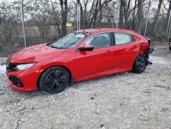 Honda Civic ex Vehiculos salvage en venta: 2018 Honda Civic EX