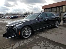 Salvage cars for sale at Fort Wayne, IN auction: 2018 Cadillac CT6 Luxury