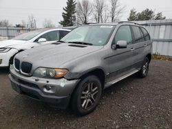 BMW salvage cars for sale: 2004 BMW X5 3.0I