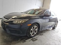 Salvage cars for sale at Orlando, FL auction: 2017 Honda Civic LX