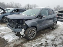 Salvage cars for sale from Copart Marlboro, NY: 2020 Ford Ecosport Titanium