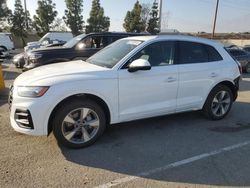 Salvage cars for sale at Rancho Cucamonga, CA auction: 2023 Audi Q5 Premium Plus 40