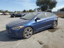 Salvage cars for sale at Orlando, FL auction: 2017 Hyundai Elantra SE