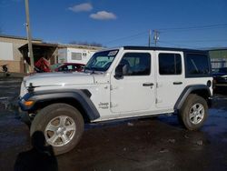 Jeep salvage cars for sale: 2019 Jeep Wrangler Unlimited Sport