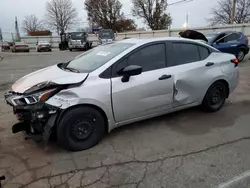 Salvage cars for sale at Moraine, OH auction: 2021 Nissan Versa S