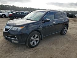 Salvage cars for sale at Harleyville, SC auction: 2012 Acura MDX