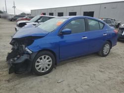 Salvage cars for sale at Jacksonville, FL auction: 2017 Nissan Versa S