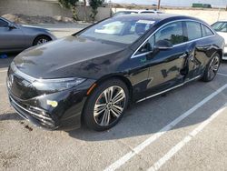 Salvage cars for sale at Rancho Cucamonga, CA auction: 2022 Mercedes-Benz EQS Sedan 580 4matic