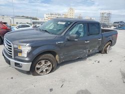 Salvage cars for sale at New Orleans, LA auction: 2016 Ford F150 Supercrew